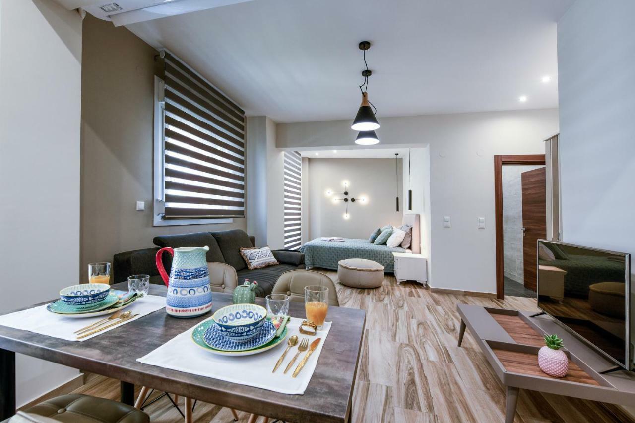 Adell Luxury Apartments Kavala Exteriör bild