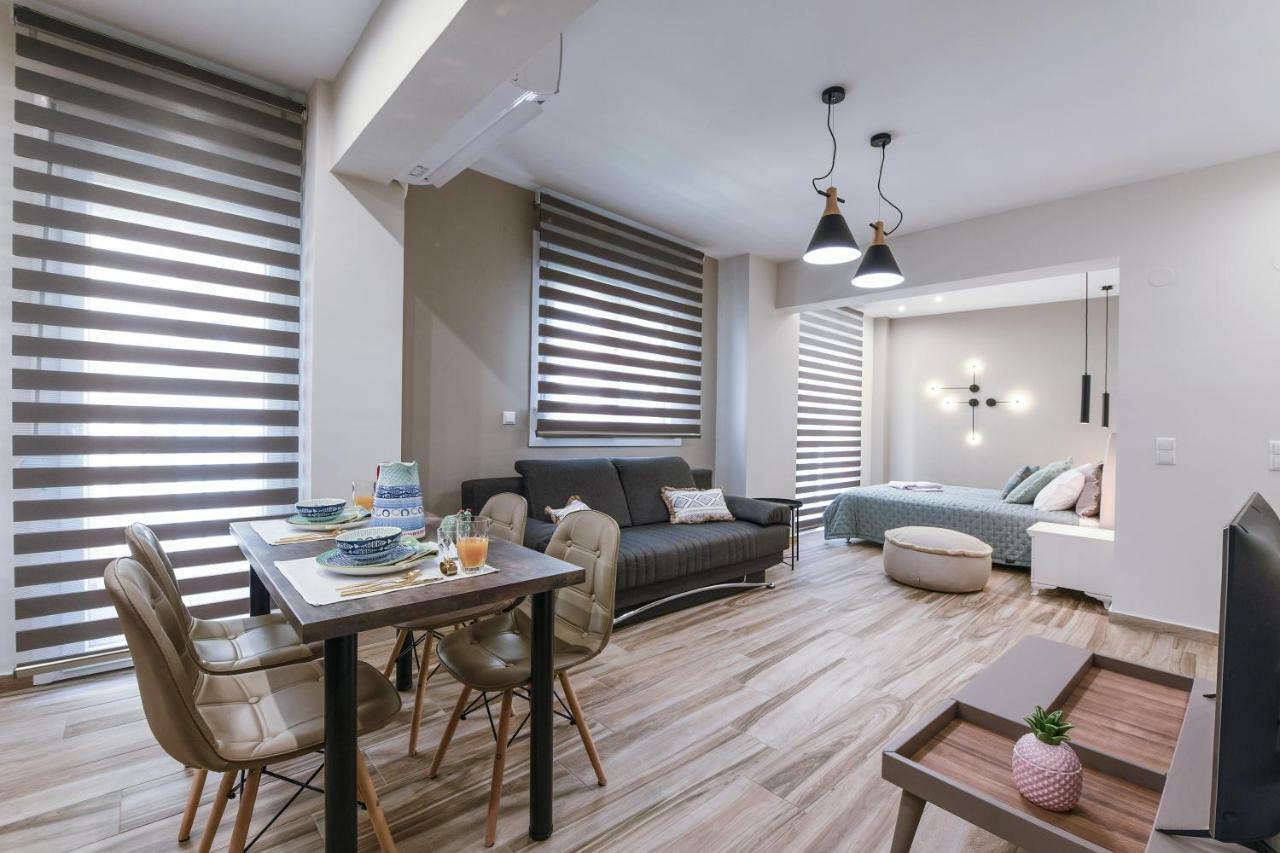 Adell Luxury Apartments Kavala Exteriör bild