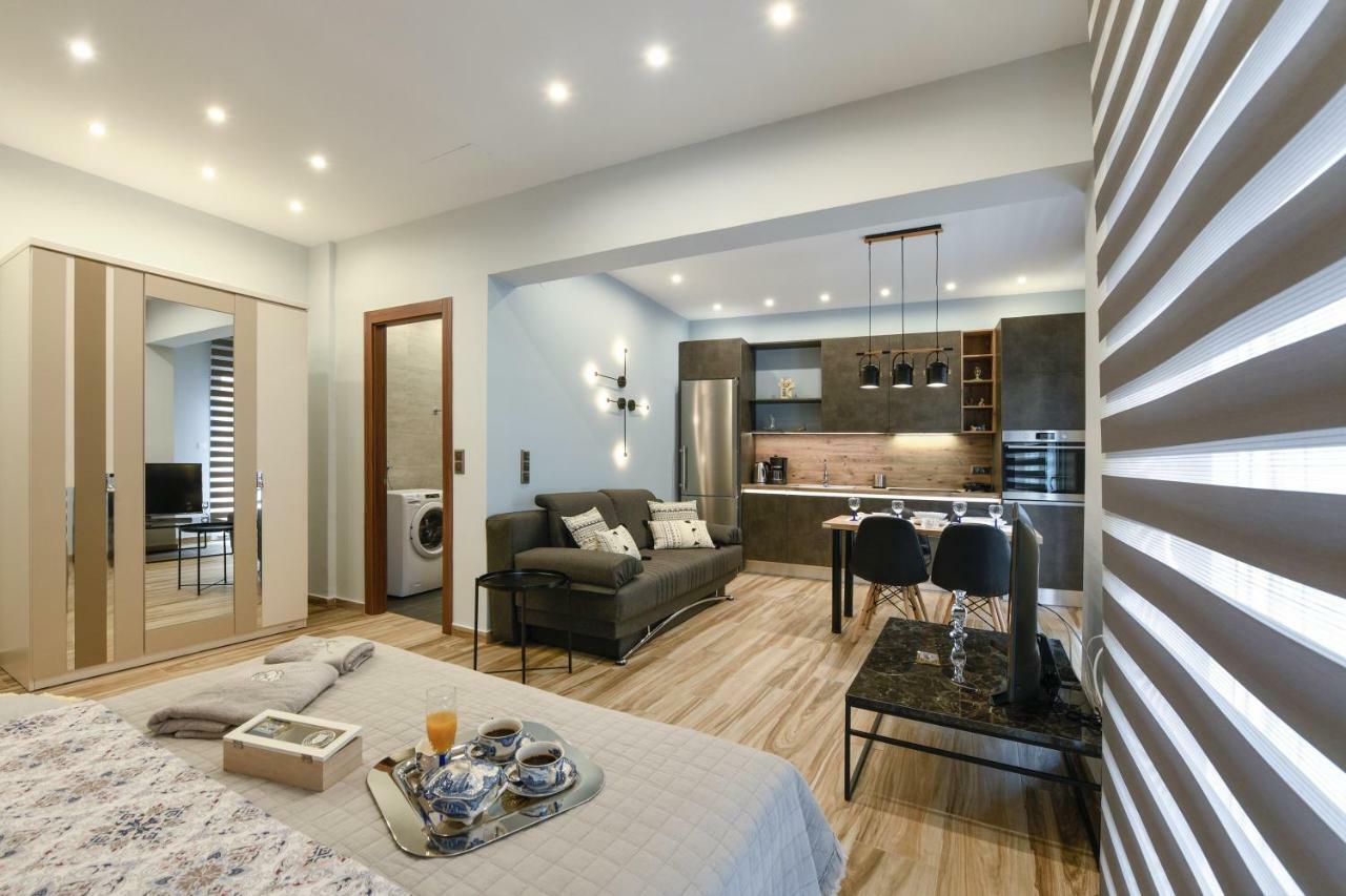 Adell Luxury Apartments Kavala Exteriör bild